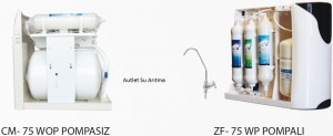 Aqua Line ZF-75 WP ve WOP, CM-75 WP VE WOP Su Arıtma